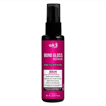 SERUM RECONSTRUTOR BOND GLOSS REPAIR 60ML 4405 WIDI CARE