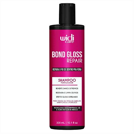 SHAMPOO FORTALECEDOR BOND GLOSS REPAIR 300ML 4375 WIDI CARE