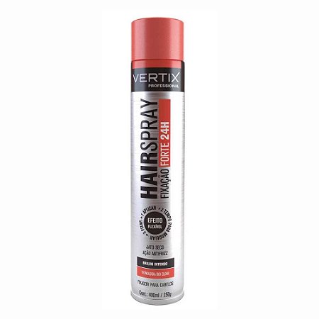 HAIR SPRAY FIXAÇÃO FORTE 2184 400ML VERTIX