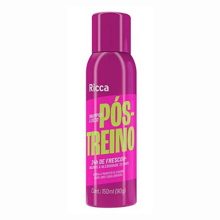SHAMPOO A SECO PÓS TREINO 150ML 2845 RICCA