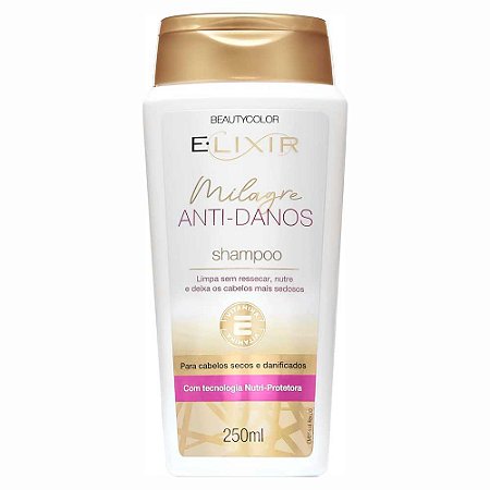 SHAMPOO ELIXIR MILAGRE ANTI-DANOS 250ML BEAUTYCOLOR