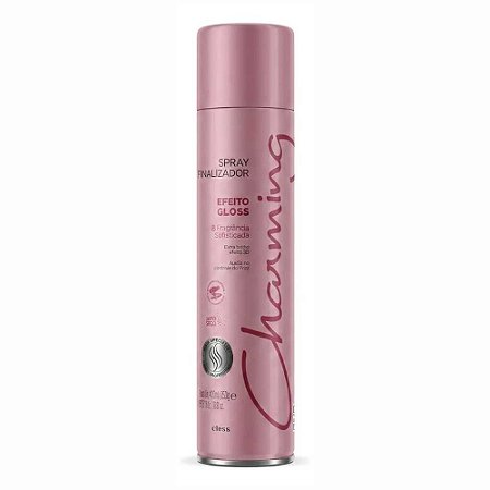 SPRAY FINALIZADOR EFEITO GLOSS CHARMING 400ML CLESS
