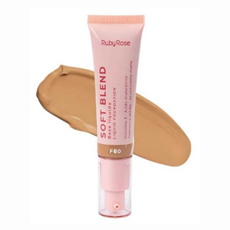 BASE LÍQUIDA SOFT BLEND HB-M301-6_F60 RUBY ROSE