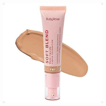 BASE LÍQUIDA SOFT BLEND HB-M301-4_F40 RUBY ROSE