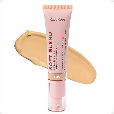 BASE LÍQUIDA SOFT BLEND HB-M301-3_F30 RUBY ROSE