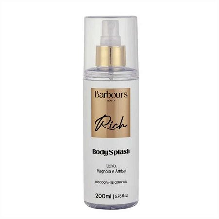 BODY SPLASH RICH 200ML BARBOUR'S