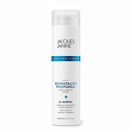 SHAMPOO HIDRATAÇÃO PROFUNDA 240ML JACQUES JANINE