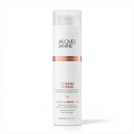 CONDICIONADOR DAMAGE REPAIR CABELOS DANIFICADOS 240ML JACQUES JANINE