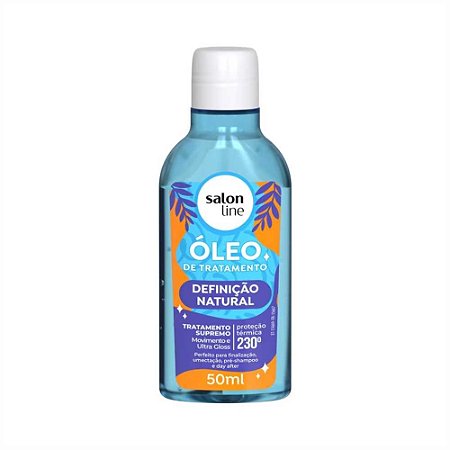ÓLEO DE TRATAMENTO DEFINIÇÃO NATURAL 33644 50ML SALON LINE