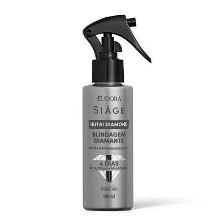 SIÀGE  LEAVE IN  NUTRI DIAMOND BLINDAGEM DIAMANTE 100ML EUDORA