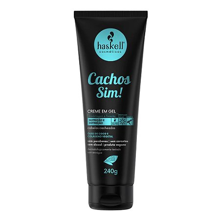 CREME EM GEL CACHOS SIM 240G HASKELL