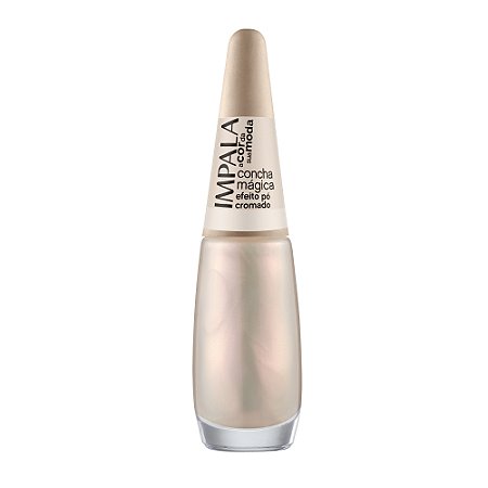 ESMALTE A COR DA MODA CONCHA MÁGICA EFEITO PÓ CROMADO IMPALA
