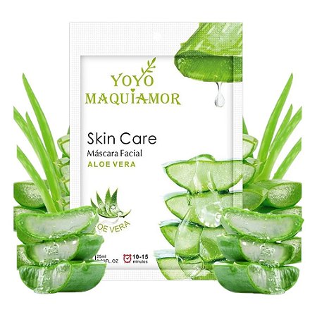 MÁSCARA FACIAL ALOE VERA 25ML YOYOMAQUIAMOR