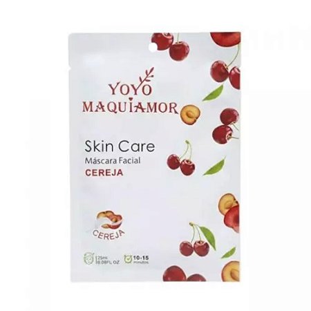 MÁSCARA FACIAL CEREJA 25ML YOYOMAQUIAMOR