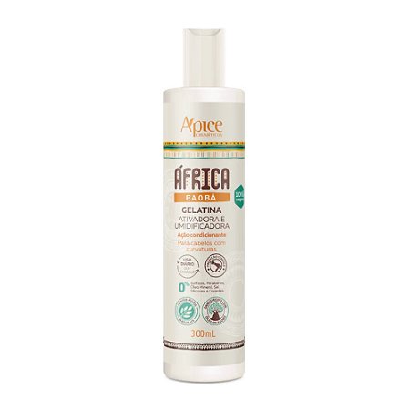 GELATINA ATIVADORA E UMIDIFICADORA ÁFRICA BAOBÁ 20490 300ML APICE