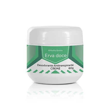 DESODORANTE EM CREME ERVA DOCE 60G ABELHA RAINHA