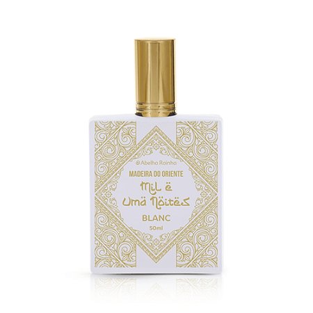 DEO PARFUM MADEIRA DO ORIENTE MIL E UMA NOITES BLANC 50ML ABELHA RAINHA