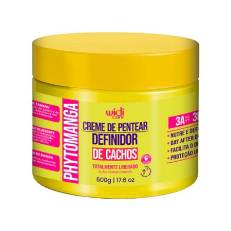 CREME DE PENTEAR DEFINIDOR DE CACHOS PHYTOMANGA 500G 5426 WIDI CARE