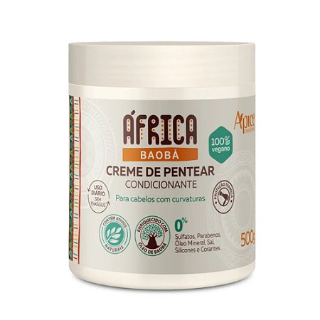CREME DE PENTEAR CONDICIONANTE ÁFRICA BAOBÁ 20488 500G APICE