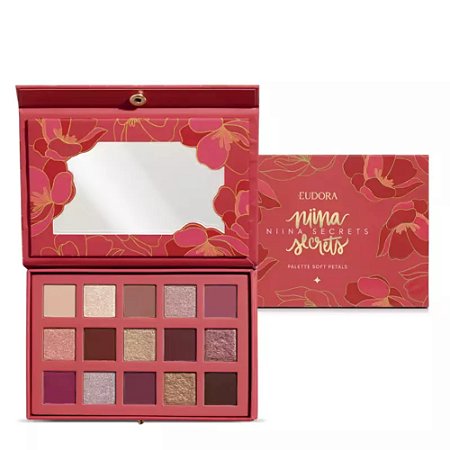 PALETA DE SOMBRAS SOFT PETALS NIINA SECRETS EUDORA