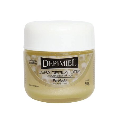 CERA DEPILATÓRIA PEROLADA PARA BUÇO 1431 50G DEPIMIEL