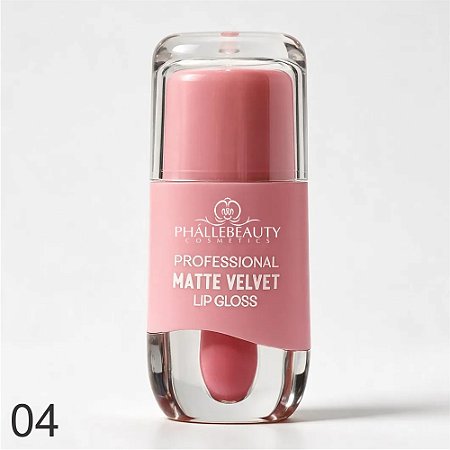 LIP GLOSS MATTE VELVET COR 4 PH5039 PHALLEBEAUTY