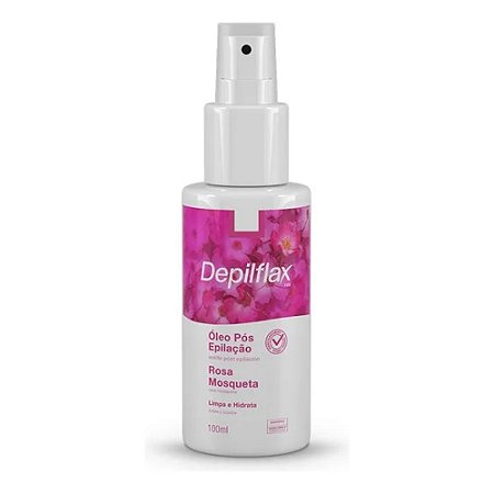 ÓLEO PÓS EPILAÇÃO ROSA MOSQUETA 100ML DEPILFLAX