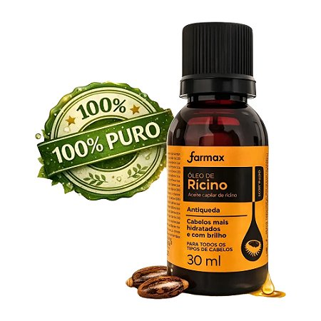 ÓLEO CAPILAR RÍCINO ANTIQUEDA 30ML FARMAX