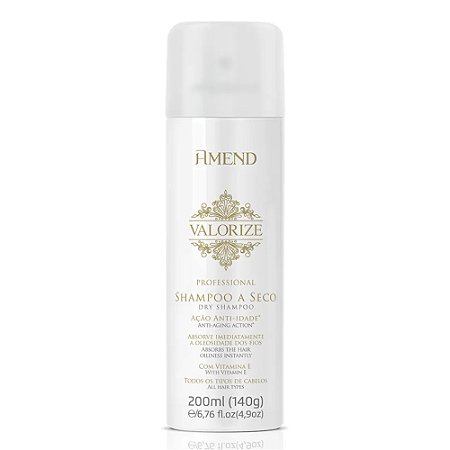 SHAMPOO A SECO AÇÃO ANTI-IDADE 200ML AMEND