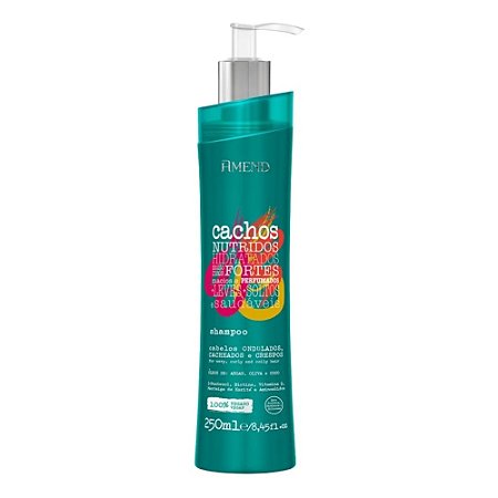 SHAMPOO CACHOS NUTRIDOS HIDRATADOS 250ML AMEND