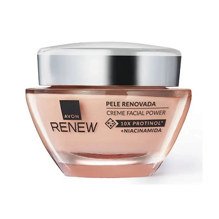 CREME FACIAL POWER PELE RENOVADA RENEW 50G AVON