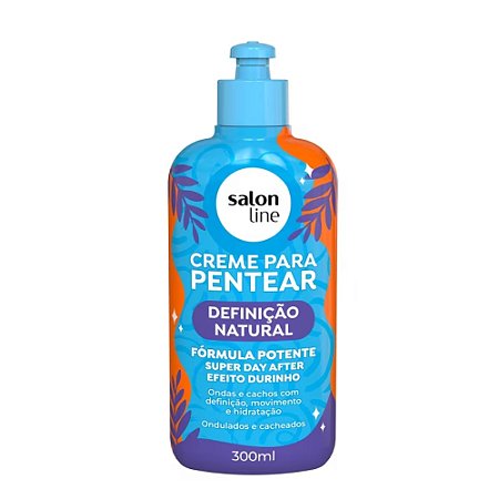 CREME DE PENTEAR DEFINIÇÃO NATURAL 33401 300ML SALON LINE