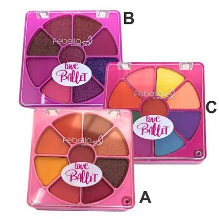 KIT MAQUIAGEM LOVE BALLET TKIT5102 FEBELLA