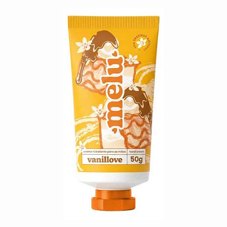 CREME PARA MÃOS VANILLOVE 50G MELU RR-B5013 RUBY ROSE