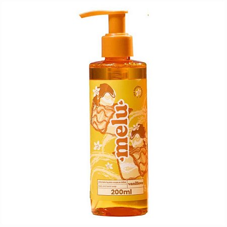 SABONETE LÍQUIDO CORPO E MÃOS VANILLOVE RR-B5109 200ML RUBY ROSE