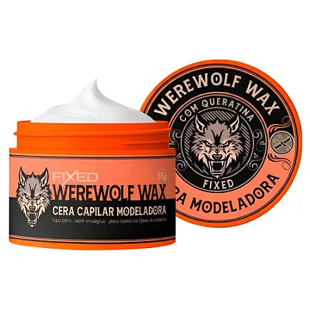 PASTA CAPILAR MODELADORA WEREWOLF WAX 55G FIXED