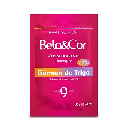 PÓ DESCOLORANTE ULTRARRÁPIDO GERMEN DE TRIGO 20G BEAUTY COLOR