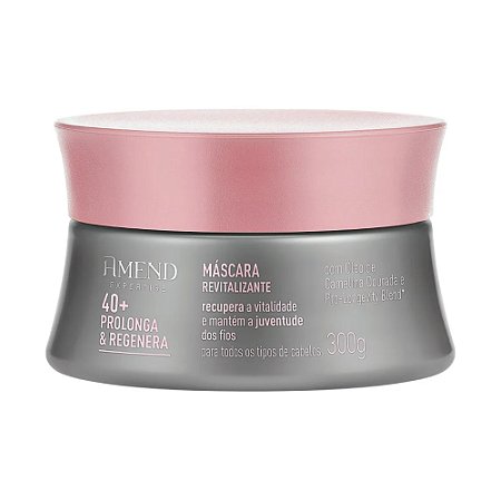MÁSCARA EXPERTISE REVITALIZANTE 40+ PROLONGA E REGENERA 300G AMEND