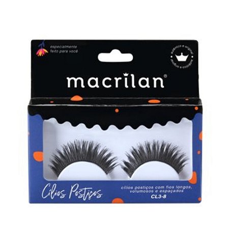 CÍLIOS POSTIÇOS CL3-8 MACRILAN