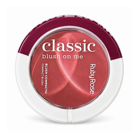 BLUSH COMPACTO ON ME CLASSIC CORAL CHARM HB-M11-1 RUBY ROSE