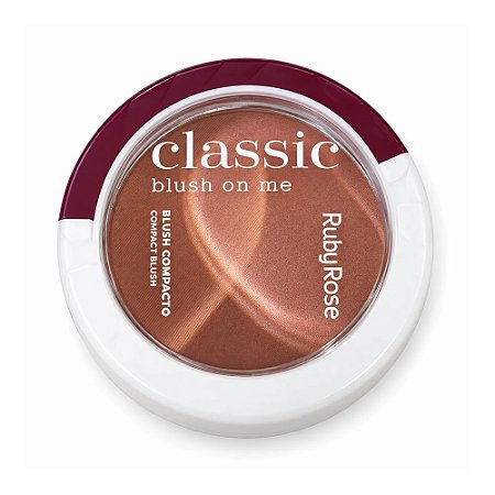 BLUSH COMPACTO ON ME CLASSIC INNER FLAME HB-M11-4 RUBY ROSE