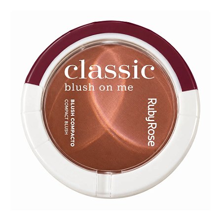 BLUSH COMPACTO ON ME CLASSIC SWEET FLUSH HB-M11-7 RUBY ROSE