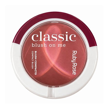 BLUSH COMPACTO ON ME CLASSIC WARE CRUSH HB-M11-9 RUBY ROSE