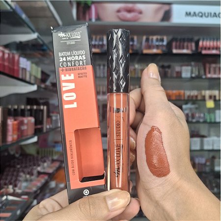 BATOM LÍQUIDO 24H CONFORT MATTE COR 737 4ML MAX LOVE