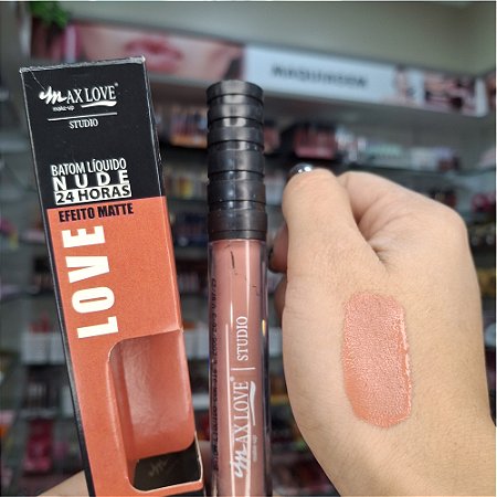 BATOM LÍQUIDO NUDE 24H COR 316 4ML MAX LOVE