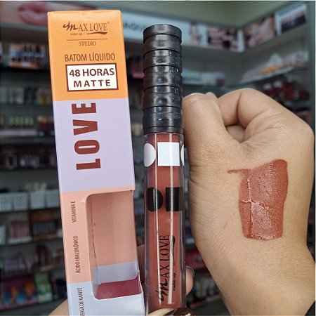BATOM LÍQUIDO 48H MATTE COR 275 4ML MAX LOVE