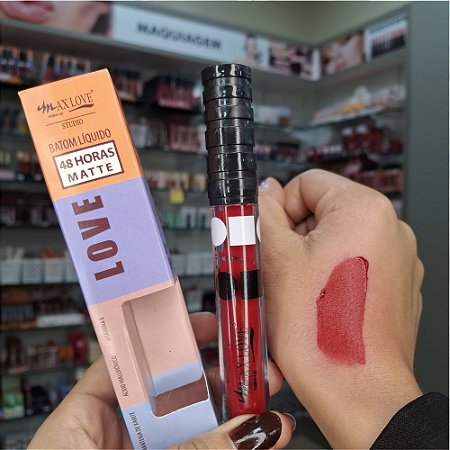BATOM LÍQUIDO 48H MATTE COR 262  MAX LOVE