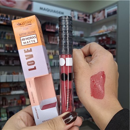 BATOM LÍQUIDO 48H MATTE COR 264  MAX LOVE