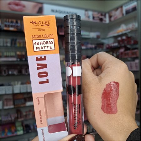BATOM LÍQUIDO 48H MATTE COR 267  MAX LOVE