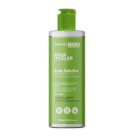 ÁGUA MICELAR ÁCIDO SALICÍLICO ÍONS 250ML DERMACHEM